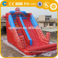 Spideman Theme Inflatable Slide , Inflatable Toy Slide with advanced spiderman printing